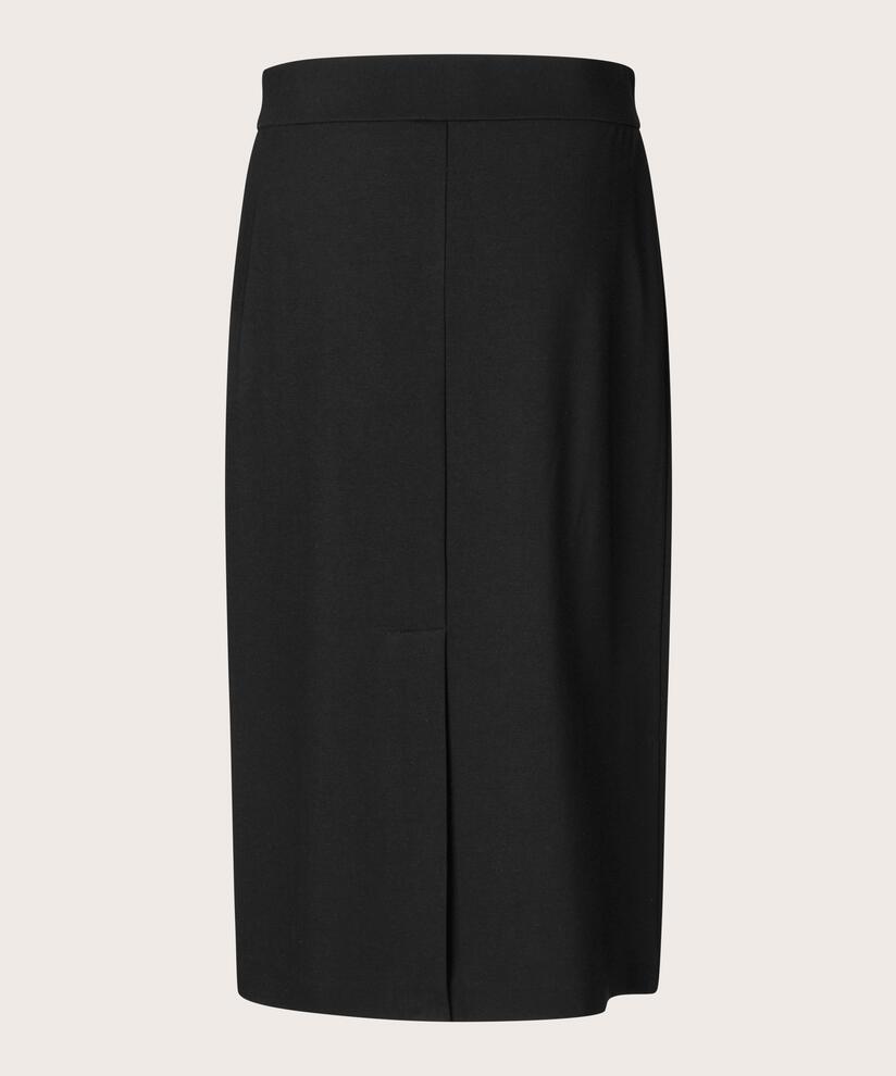 Stephanie JERSEY Kjol, Black
