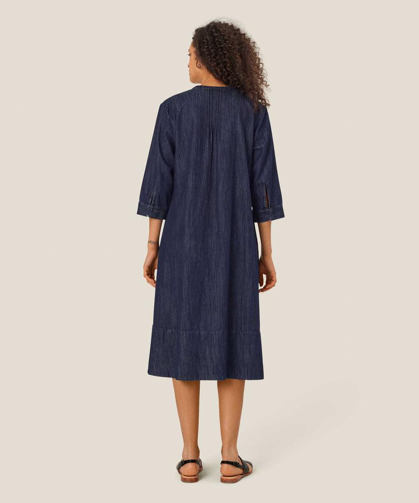 Nakilla Denim Klänning, Dark Denim