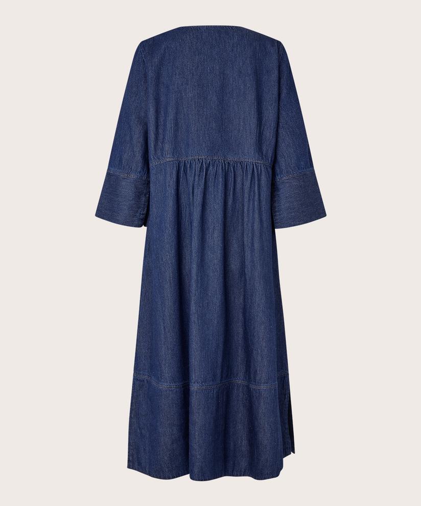 Nasya Denim Klänning, Dark Denim