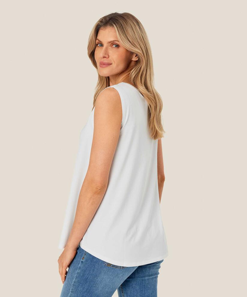 Elisa JERSEY Topp, White